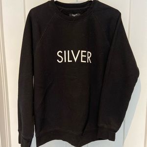 Brunette The Label “Silver” Crewneck